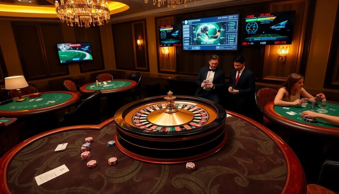 Experience thrilling ok9 thể thao betting on luxurious casino tables with stunning visuals.