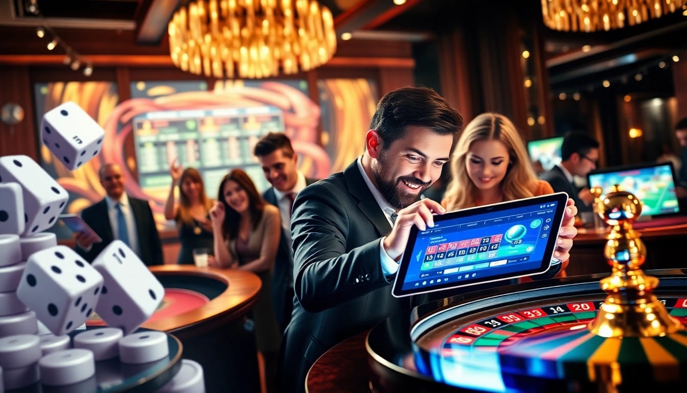 Experience sports betting excitement with Bsport's online gambling platform featuring vibrant casino elements.