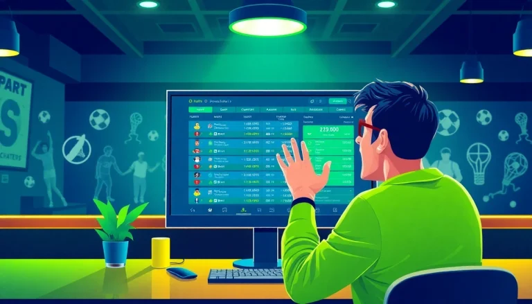 Experience the engaging world of sports betting at https://talkprep.org/ with a lively betting interface and dynamic atmosphere.