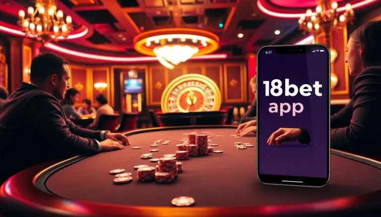 The 188bet app enhances your winning experience at the poker table, surrounded by vibrant casino action.