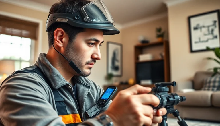 Professional conducting leak detection in Cornwall using advanced technology and tools