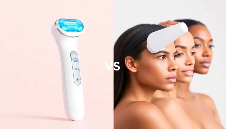 Explore the features of ulike vs 5 min skin hair removal devices, highlighting design and technology.