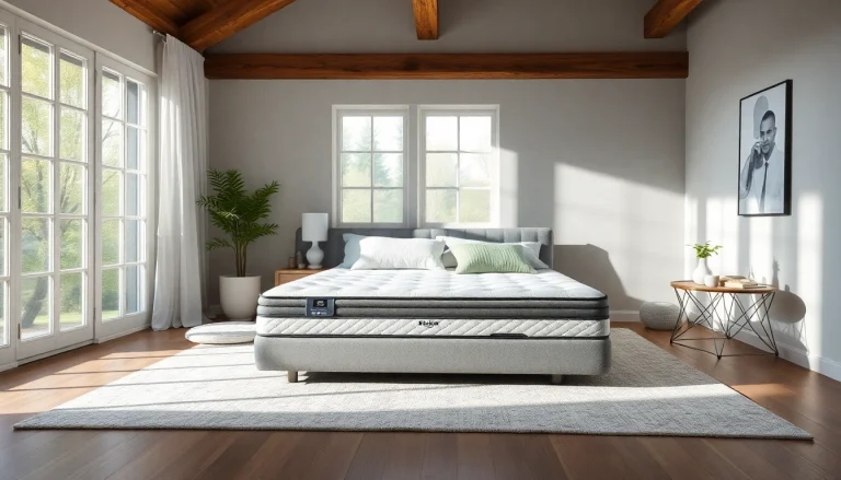 Experience restful sleep on the materasso ortopedico Olimpo-Flex, showcasing its plush comfort and elegant design.
