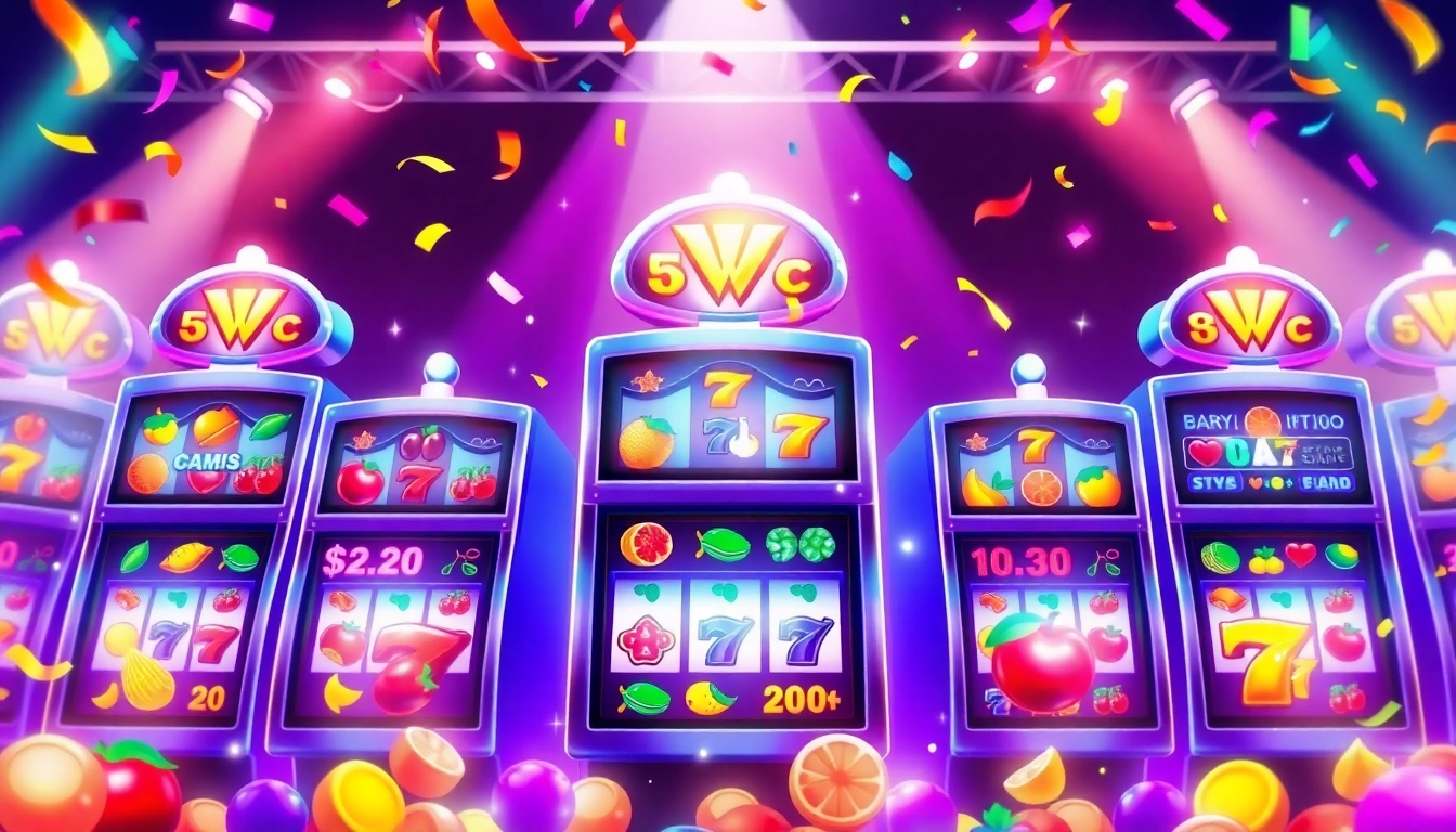 Play exciting Pacanele online germania and win big with vibrant slot machine graphics and features.