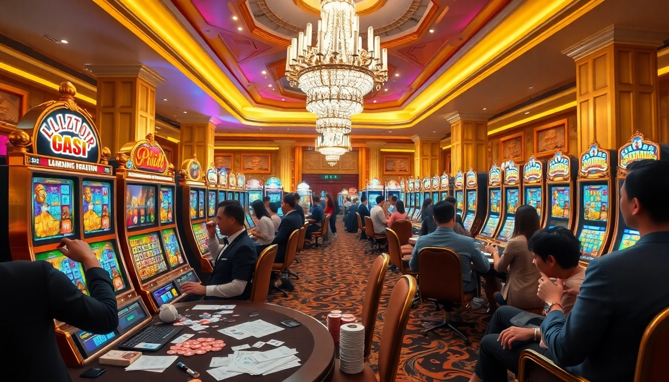 Experience the thrill of winning with Slot Gacor Hari ini at vibrant casino machines.