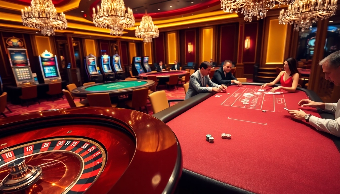 Experience the excitement of gambling at https://uu88.casa/, with players engaged in thrilling casino games.