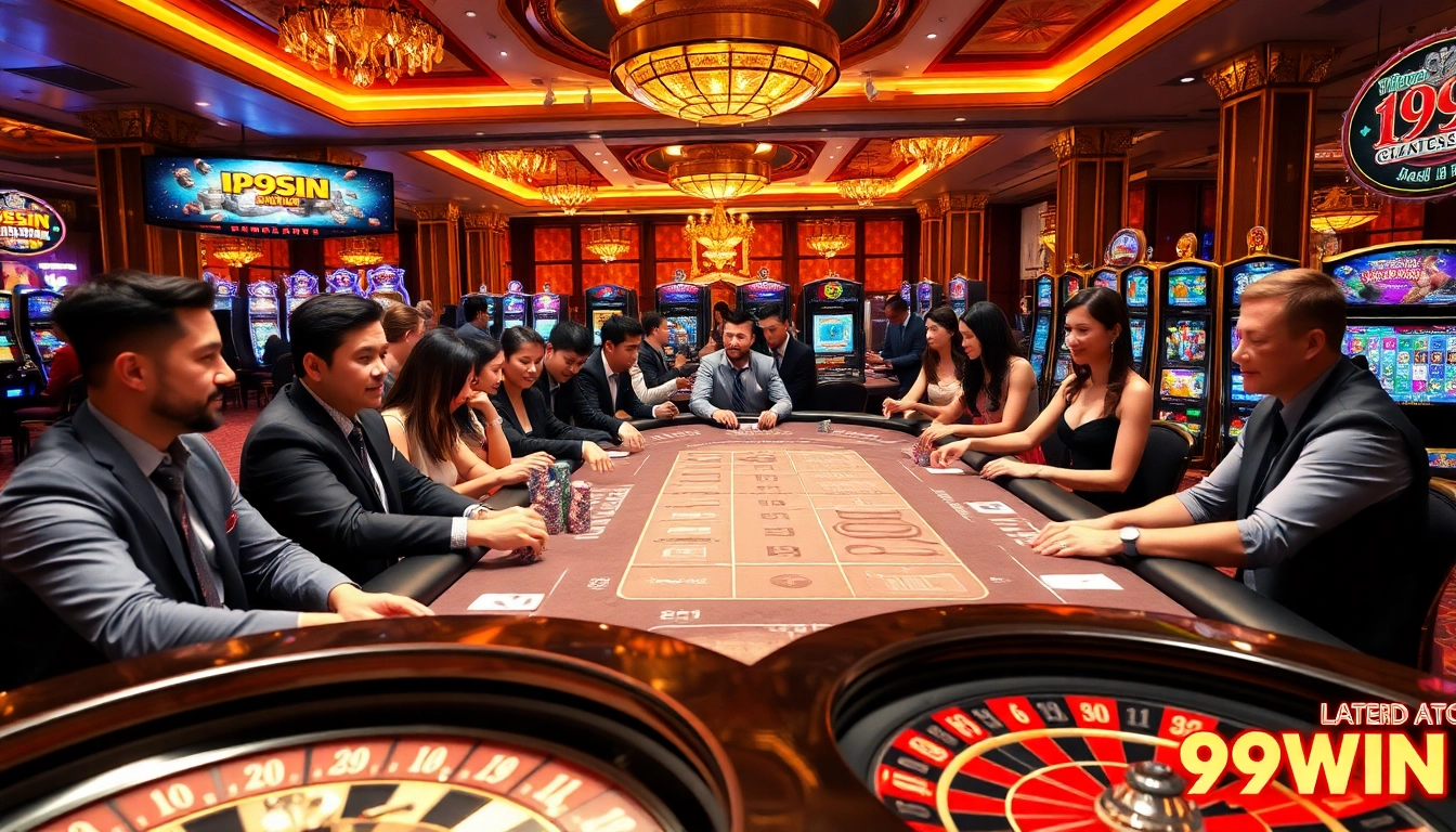 Experience thrilling gameplay at 99WIN with engaging roulette and poker action.