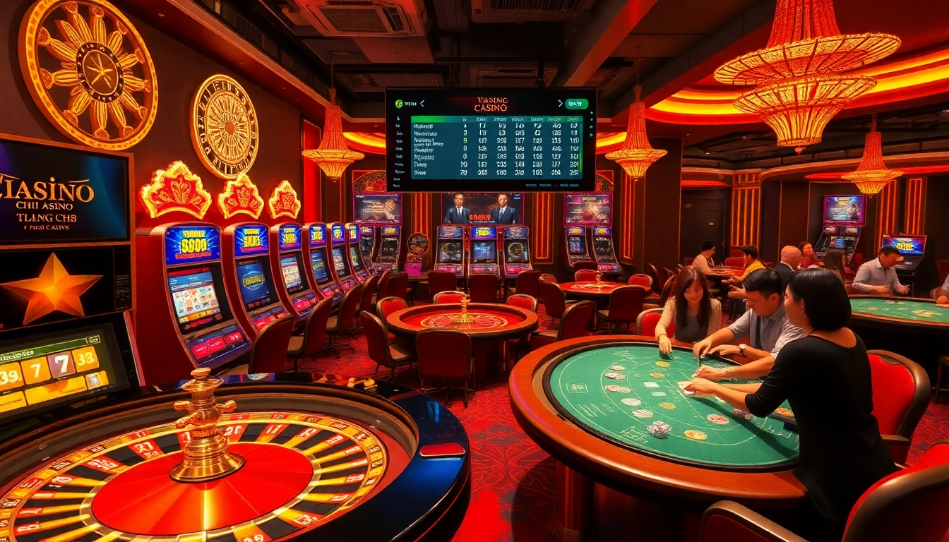 Experience the excitement of gambling at Trang Chủ BJ88 with professional casino gaming elements.