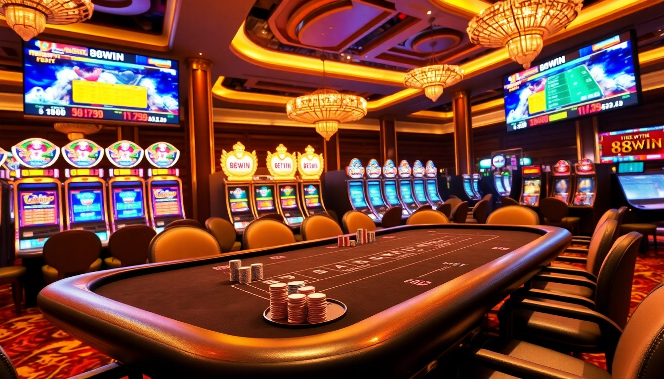 98win casino experience with professional dealers and vibrant gaming atmosphere.