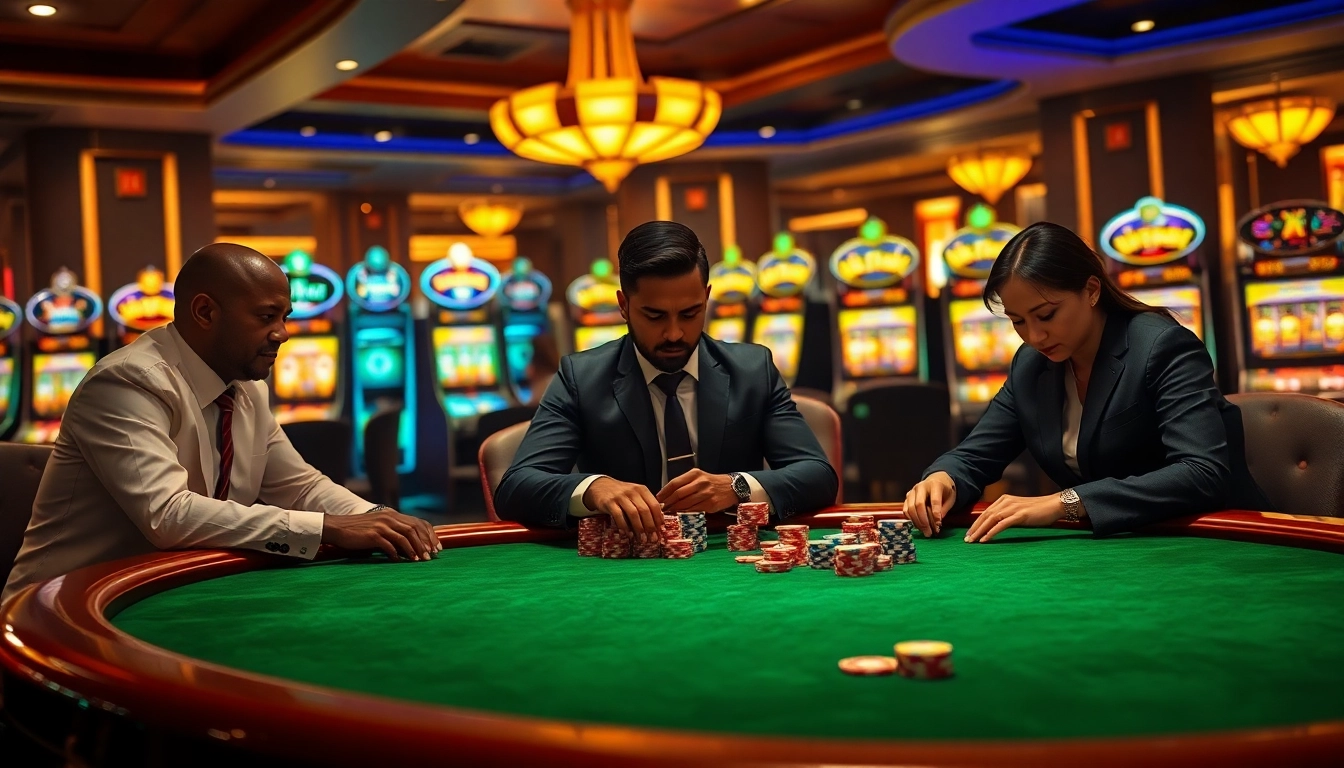 Experience thrilling poker action at https://sumvip.app/ with professional players and vibrant casino atmosphere.