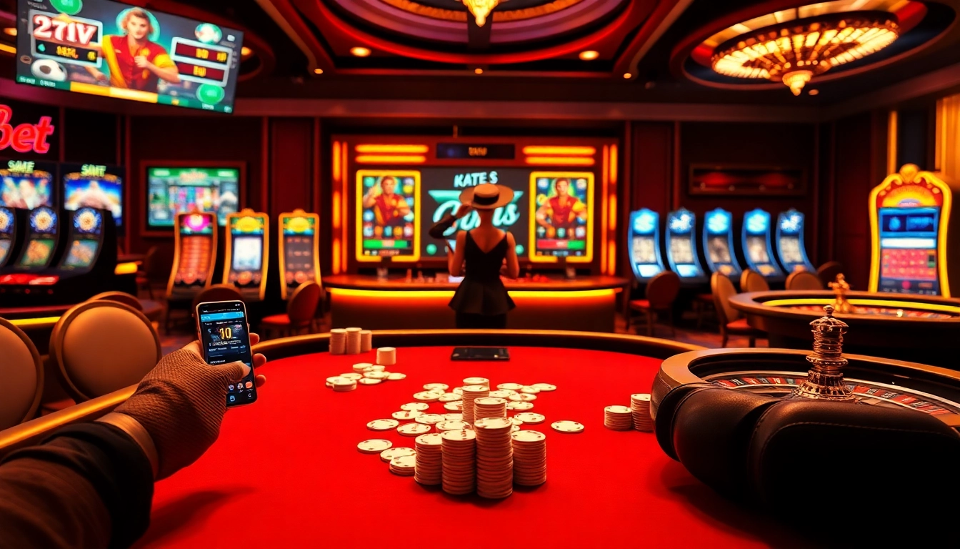 The dynamic gaming scene at https://dabet.homes featuring poker, slots, and live betting excitement.