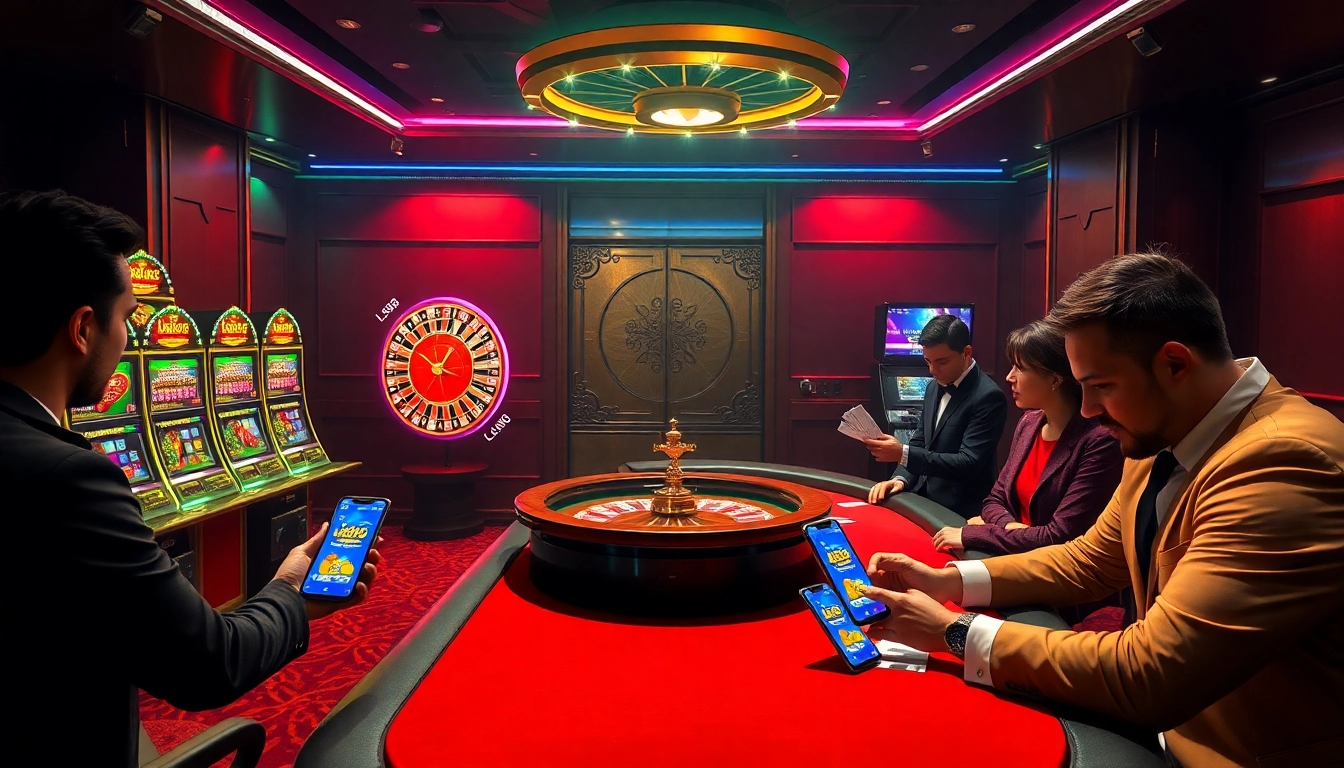 Experience the excitement of lc88.com with vibrant casino gaming and engaging slot machines.