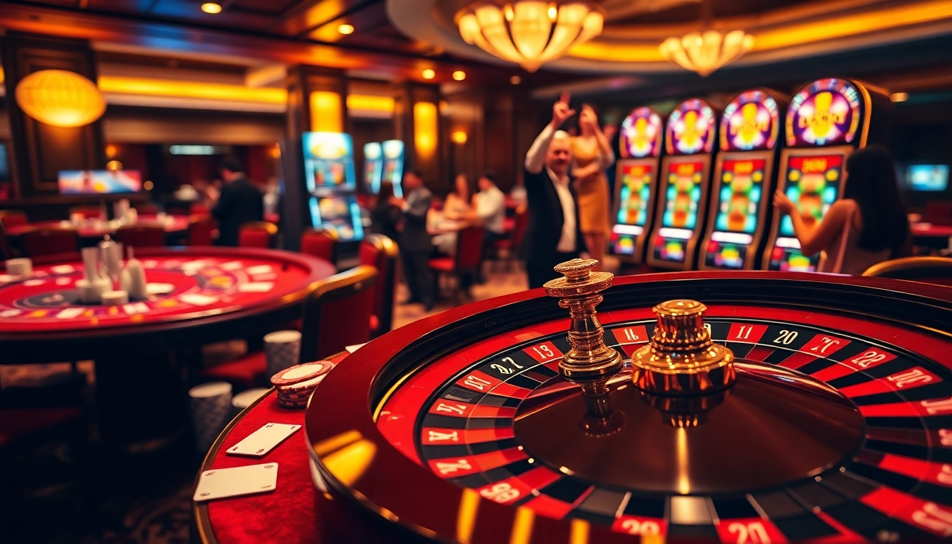 Experience thrilling gameplay at BL555’s lavish casino tables filled with vibrant action and excitement.