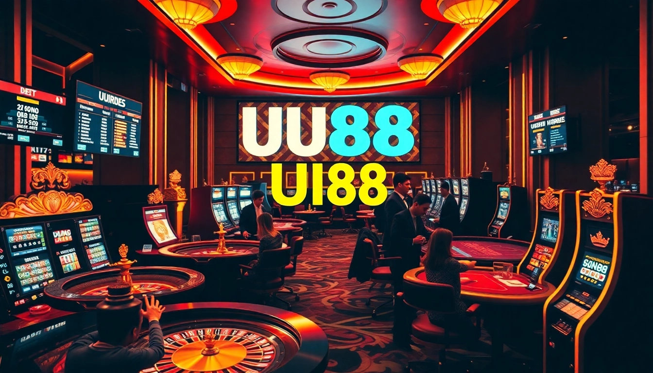 Experience the thrill of gambling at UU88 with vibrant casino games and friendly players.