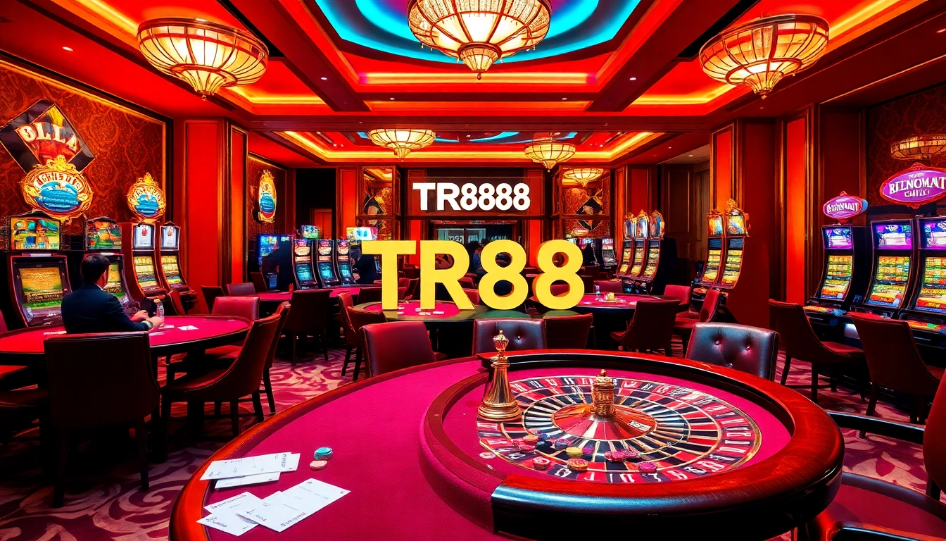Experience victory at TR88 casino with vibrant games, tables, and high-stakes excitement.