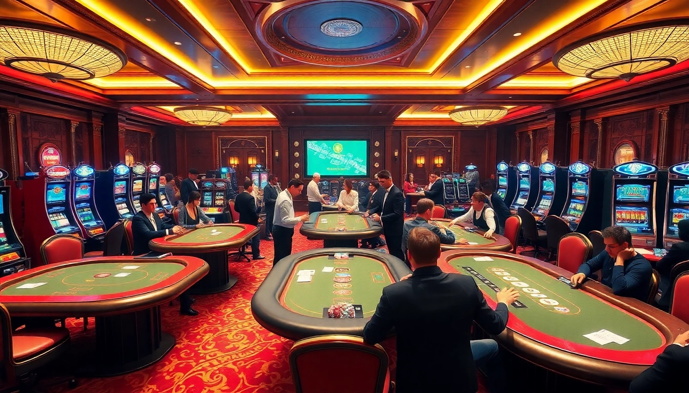 Players enjoying a vibrant poker game at Bet88vn.agency's high-stakes casino.