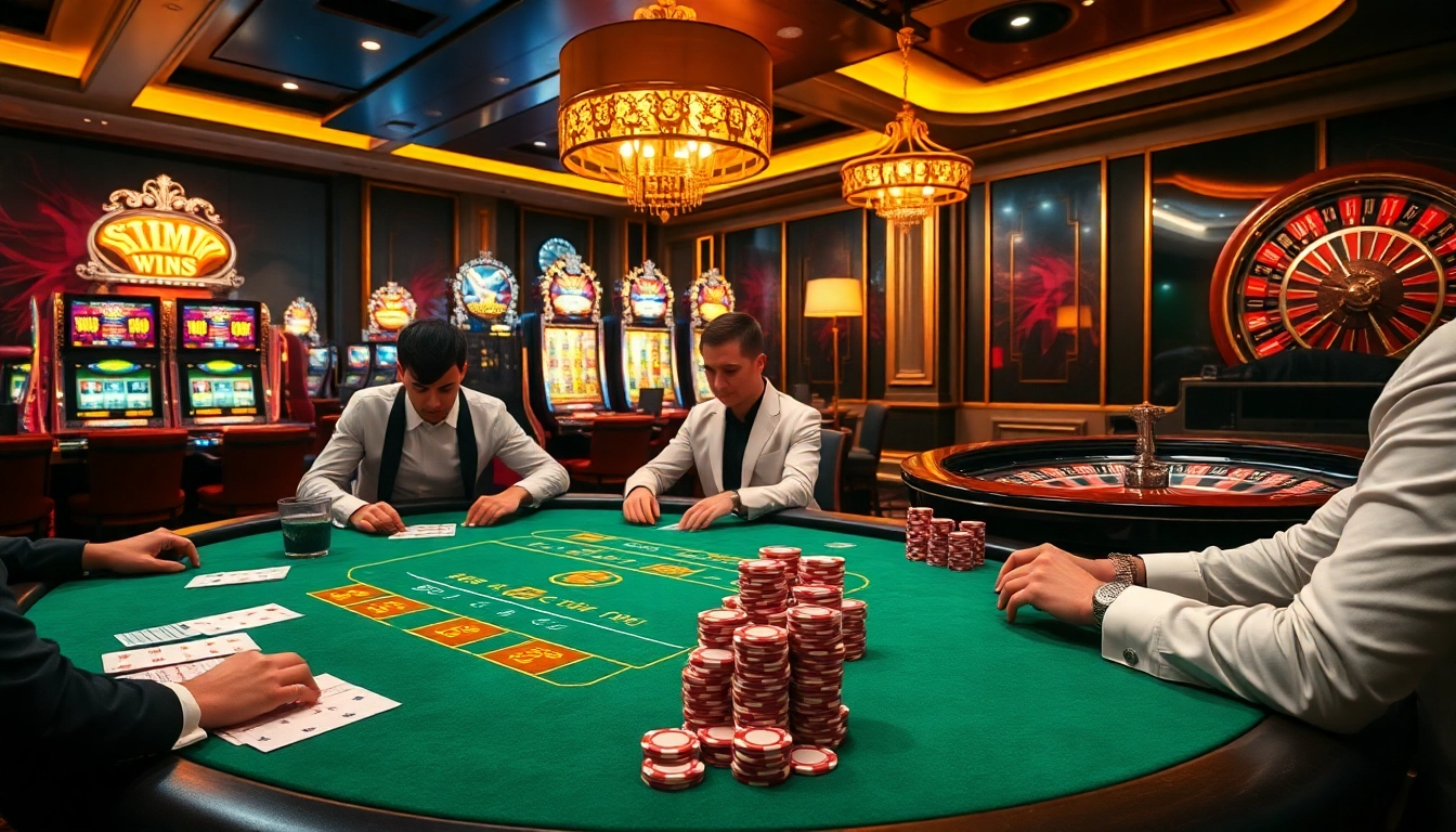 Engaging scene at nhà cái 888new showcasing luxury poker gameplay with rich ambiance and thrilling elements.