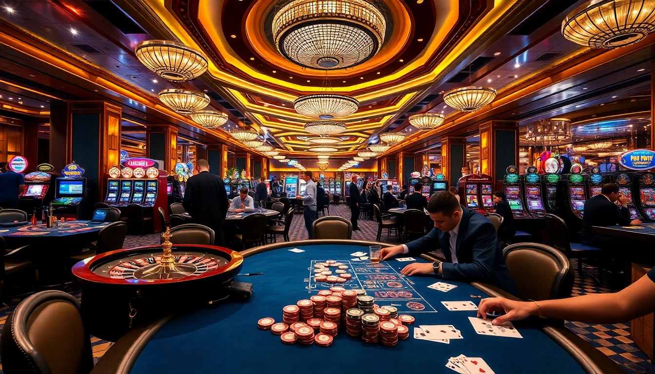 Experience luxury and excitement at mm88 with vibrant casino tables and thrilling gameplay.