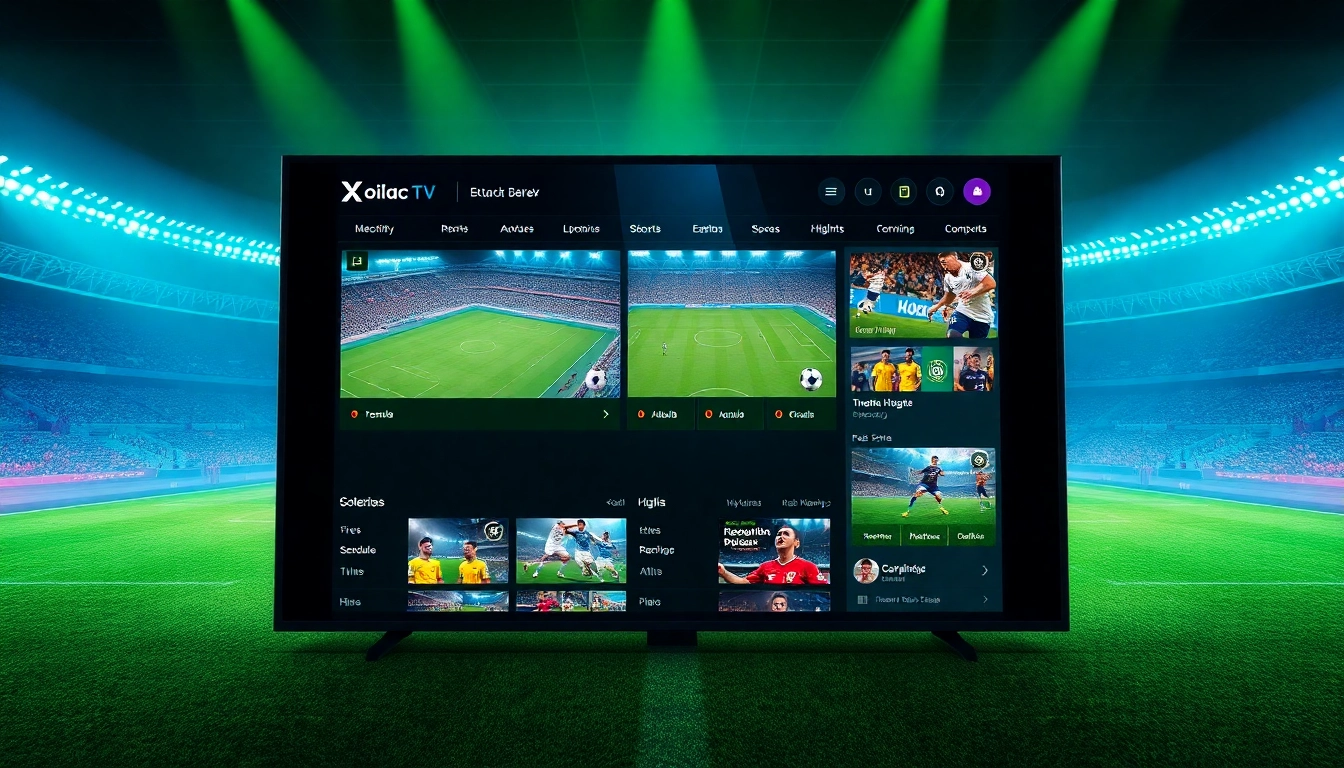 Xoilac TV streaming interface showcasing live soccer matches and community engagement features on joemadfan.com.