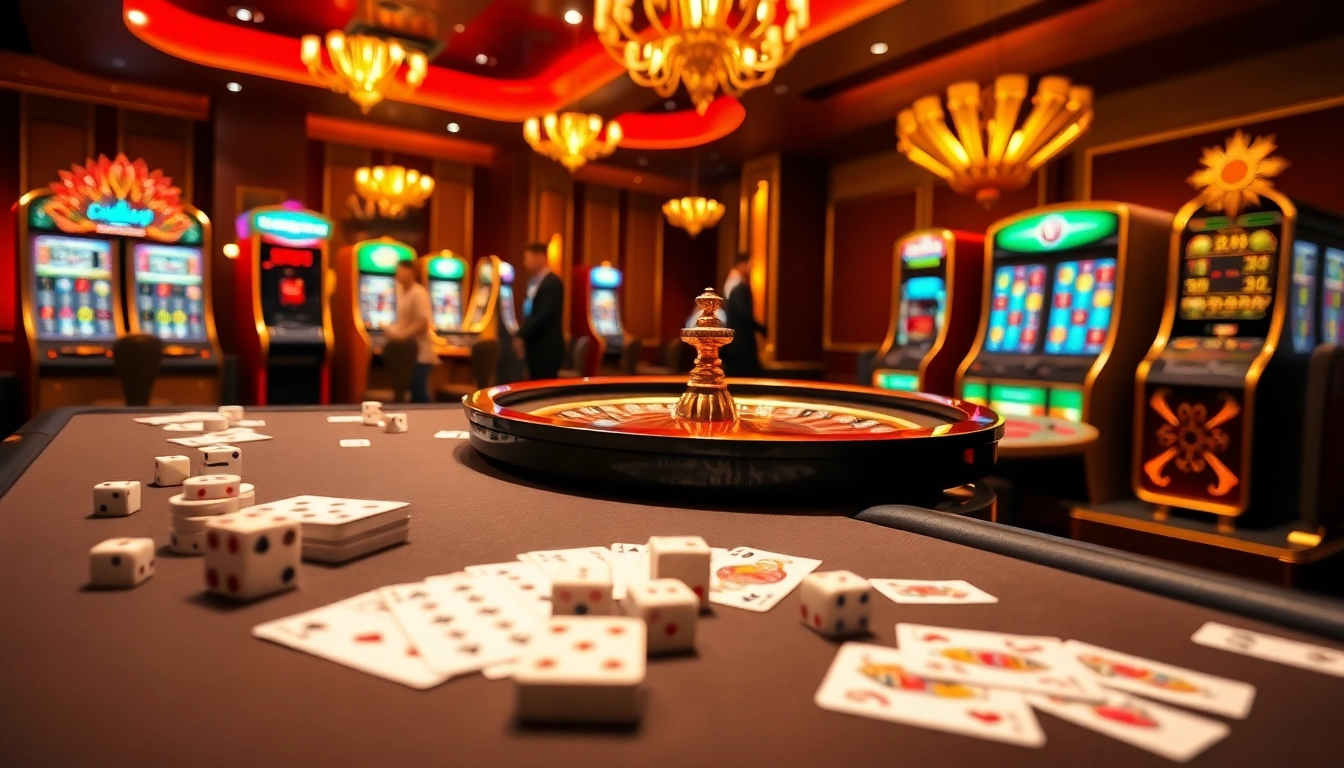 Experience the thrill of dn88 com with vibrant casino imagery capturing lively games and rich betting environments.