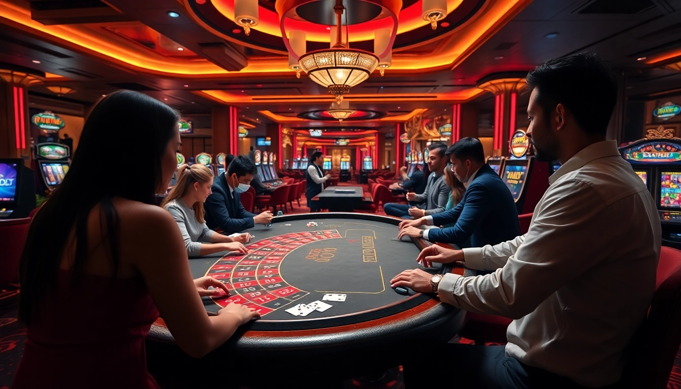 Experience thrilling gaming with Sumvip's vibrant online casino atmosphere.