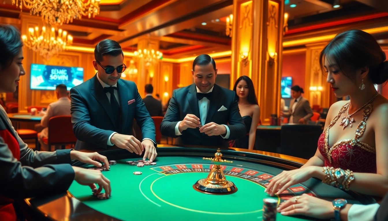 Experience the excitement of tải app 58win while playing immersive casino games with luxurious themes.