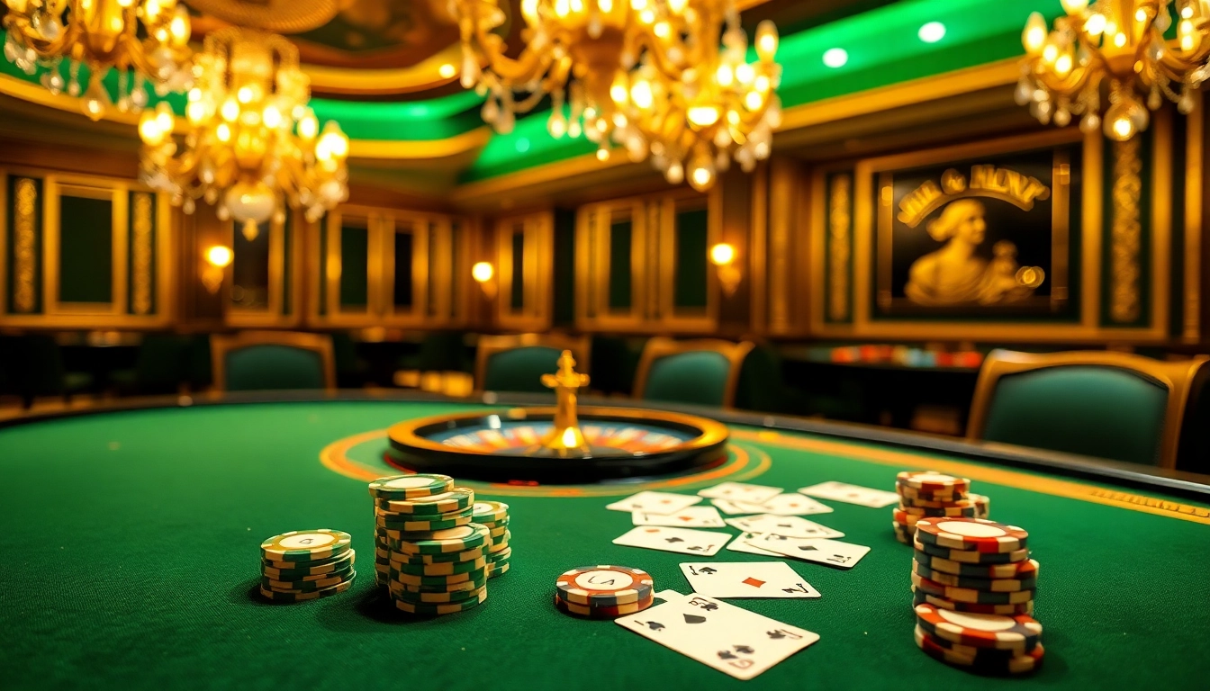 Experience the exhilarating vibe of xin88hv.club at an upscale poker table with vibrant chips and elegant cards.