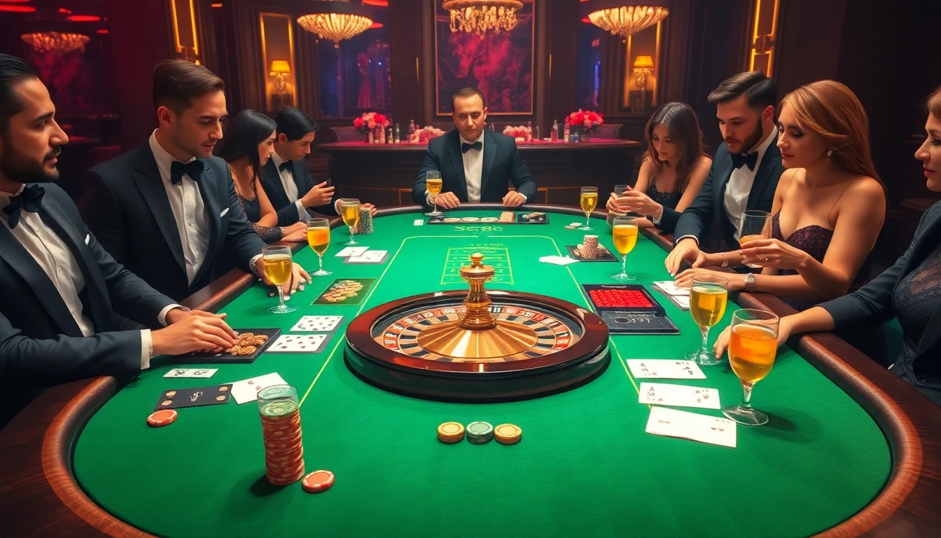 Experience the thrilling ambiance of SC88 casino with intense card gameplay and vibrant colors.