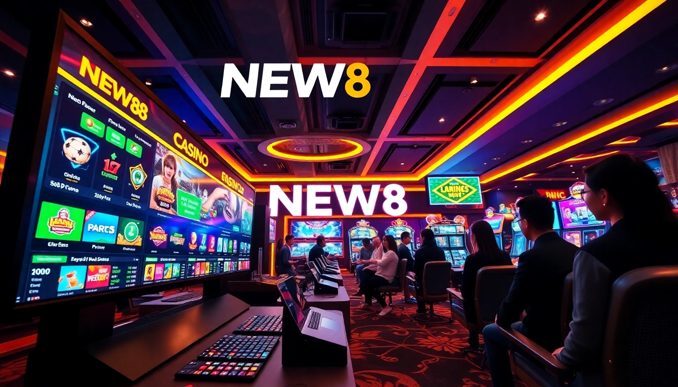 Experience the engaging platform of https://new88pm.com/ with vibrant gaming visuals.