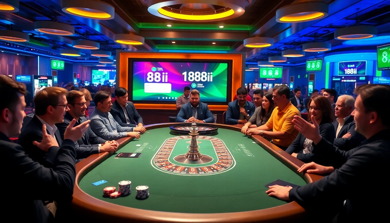 Experience the thrill of gambling with 88i đăng nhập at an exciting poker table.