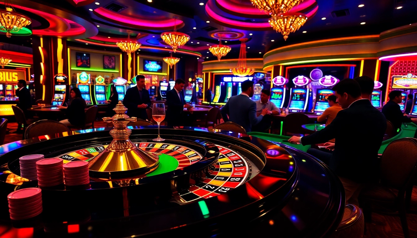 Experience thrilling gameplay at https://www.6rwin5.com/ with an upscale casino atmosphere featuring roulette and poker.