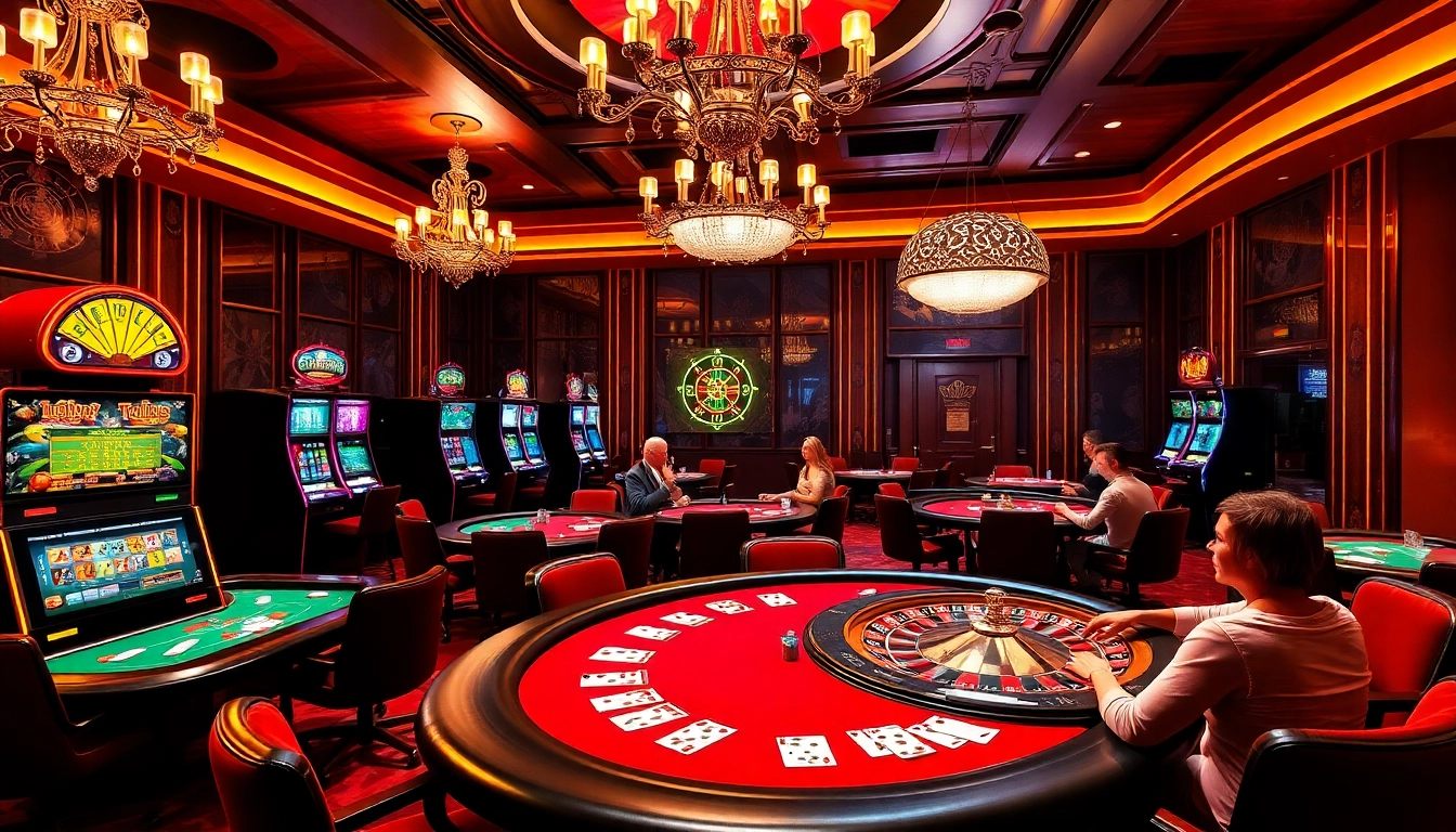 Play high-stakes games at https://wapt.co.com/ with vibrant slot machines and luxurious poker tables.