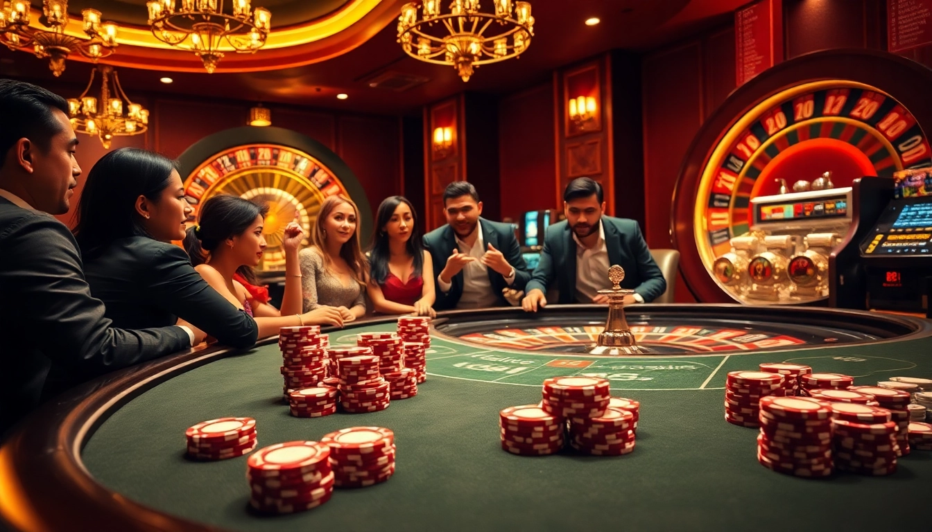 Experience the excitement of winning at OK casino with vibrant poker and roulette games.