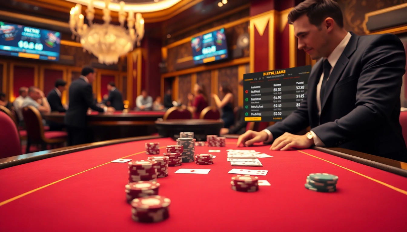 Experience high-stakes gaming at https://xx88.pro/ with vibrant tables and engaging players in a luxurious casino.