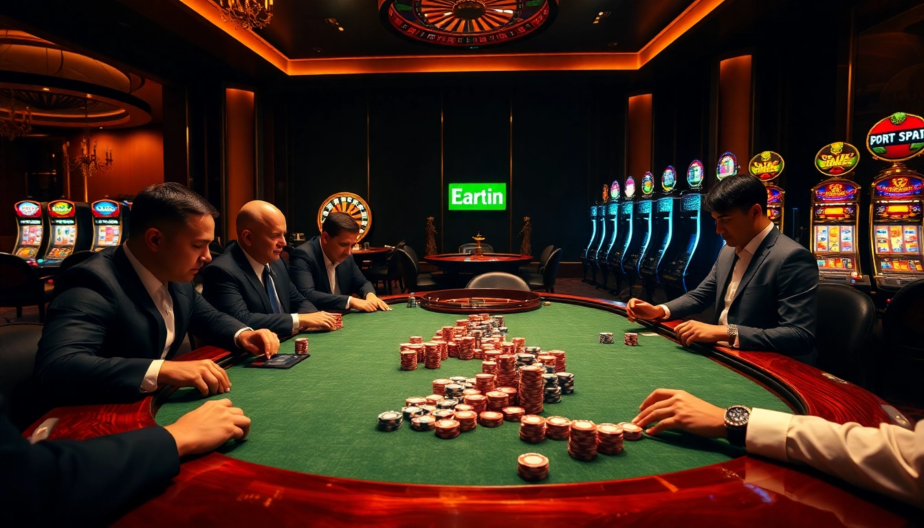 Experience the thrill of gambling at https://fc88.de.com/ with a lively poker game and vibrant casino ambiance.