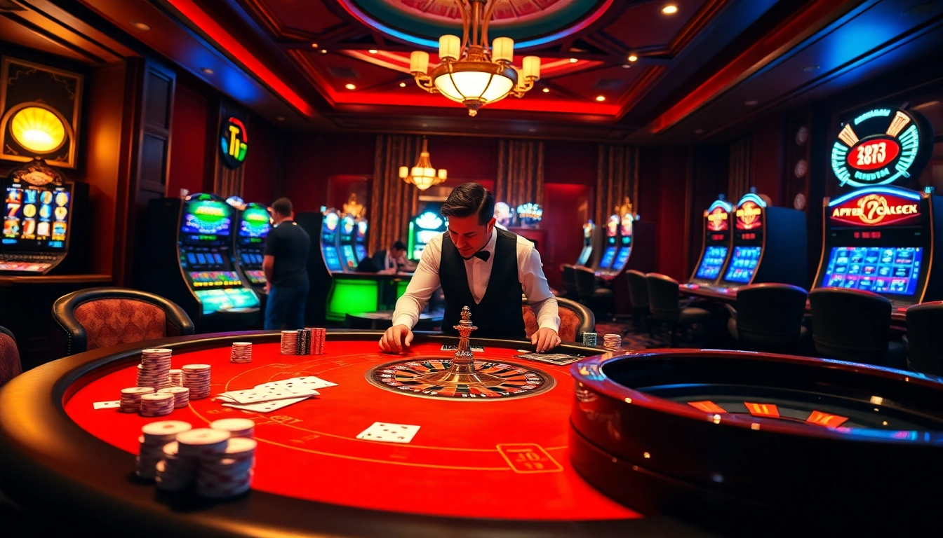 Experience thrilling gameplay with poker tables and chips at https://xin88.icu/ luxury casino.