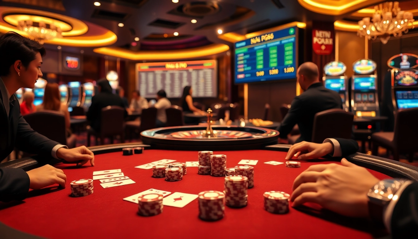 Experience thrilling moments at Nhà cái Pg66 with exciting poker games and casino tables.