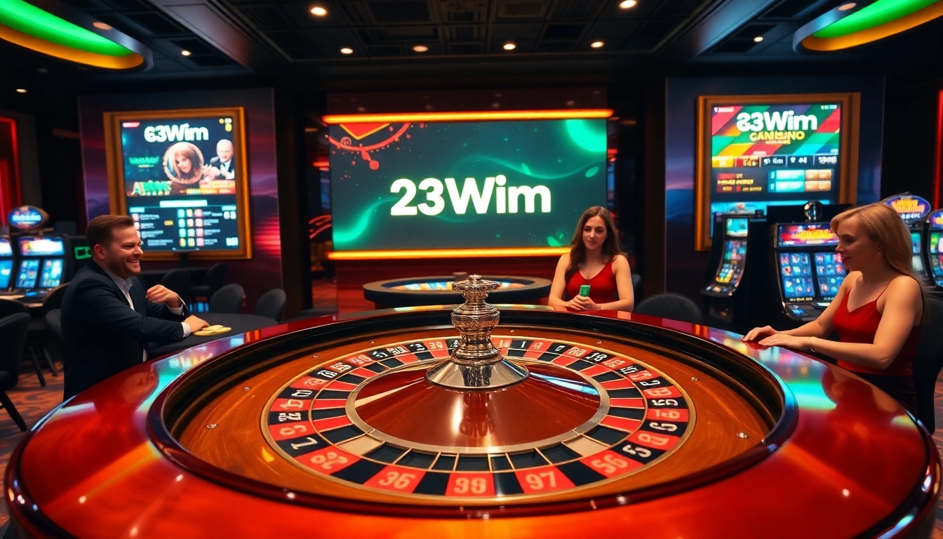 Engage in thrilling roulette action at 23Winvn with vibrant casino visuals and exciting gameplay.