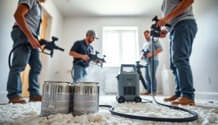 Skilled experts conducting spray foam removal Littlehampton to ensure safe and clean living spaces.