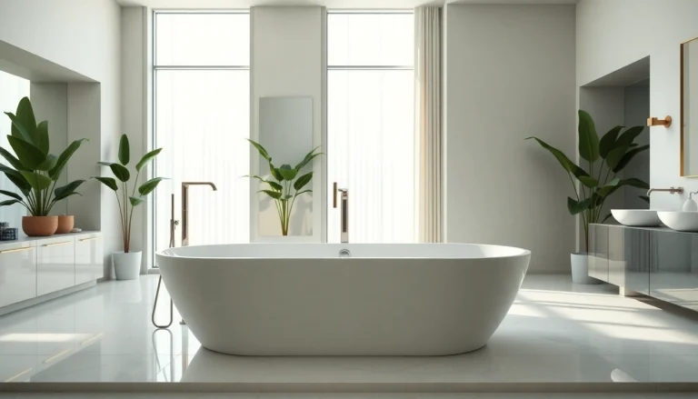 Transform your space with innovative elegant bathrooms featuring luxurious designs and modern details.