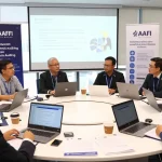 AAFI KOTA MEDAN conference attendees engaging in forensic auditing discussions.