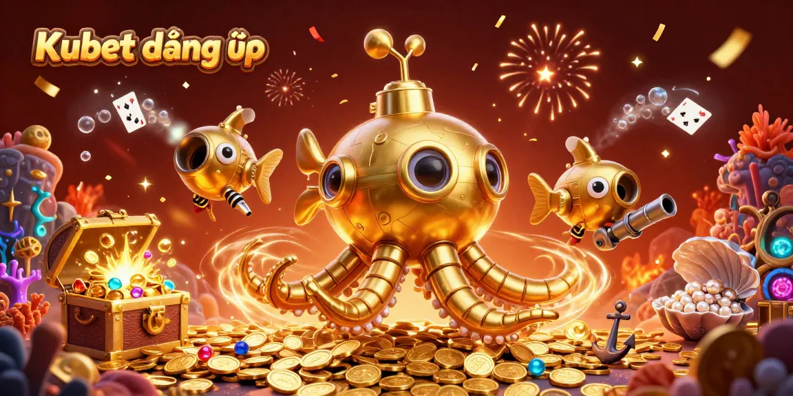 Experience seamless gaming with Kubet đăng nhập, featuring a vibrant underwater casino adventure.