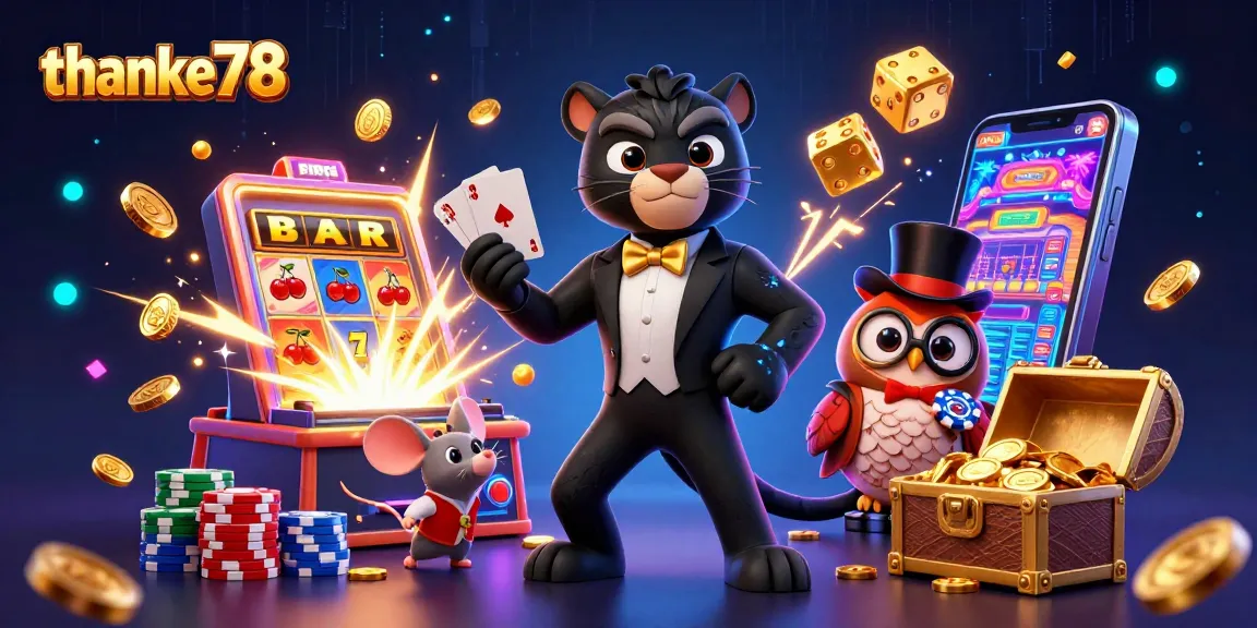 Experience thrilling moments at thanke78 with vibrant gambling action and festive visuals.