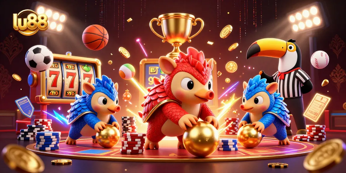 lu88 offers an exciting, immersive gaming experience with dynamic slots and vibrant characters.